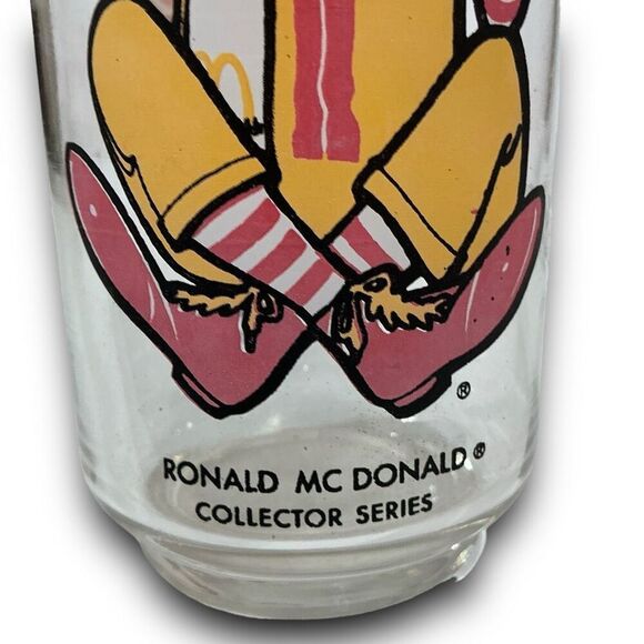 Vintage 1977 McDonald's Ronald McDonald Promotional Drinking Glass - Picture 6 of 6